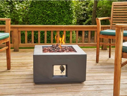 Field flame aster grey gas - flame,