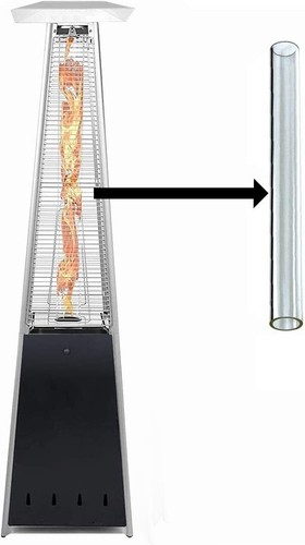 Glass tube replacement with - tube,