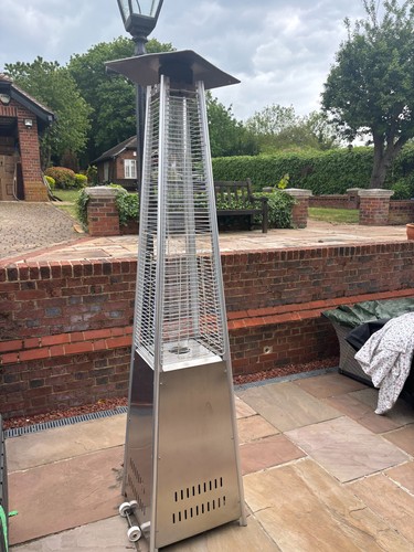 Pyramid real flame patio - real,